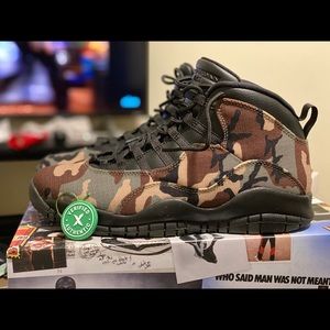 Jordan retro 10 camouflage